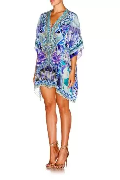 SHORT LACE UP KAFTAN THE BLUE MARKET 11 SHORT LACE UP KAFTAN THE BLUE MARKET -Fashion Store 040 2