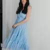 Fairytale Love Tulle Smocked Midi Dress- Blue -Fashion Store 0C56EB6A 038B 457B BBAF 90848211F54A