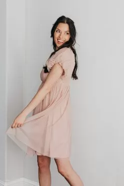 Be My Fairytale Mesh Babydoll Dress- Pink -Fashion Store 0D80217C 79D2 4536 B76F 657373289E61