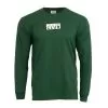 Embroidered Box Logo LS Tee - Mens -Fashion Store 114EMBFGR 1