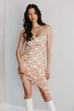 Joaquin Abstract Mesh Maxi Dress -Fashion Store 11510EAC ECC8 4D90 8BEC BF93AA99DC6F