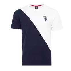 Diagonal Colorblock Tee - Mens