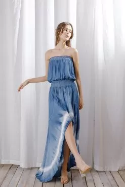 Ocean Breeze Strapless Tie Dye High Low Maxi Dress -Fashion Store 14159191 508c42fc 0929 4c0a afd2 75bae88acc73