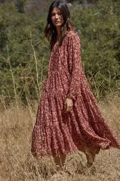 Sandra Floral Tiered Maxi Dress -Fashion Store 15019242 aebcd65d 8adb 4ac2 b953 979e344ab9dc