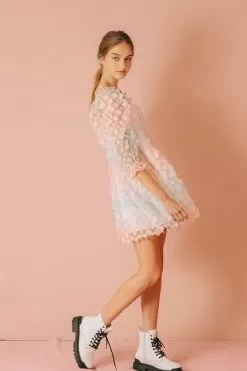 She's Like Spring Tulle Babydoll Dress - Pastel -Fashion Store 16890836 2263d3c4 11b8 4e01 adf1 702bfb120c0b