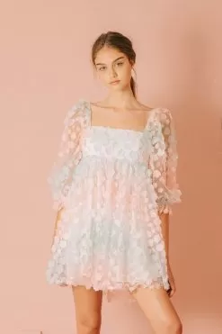 She's Like Spring Tulle Babydoll Dress - Pastel -Fashion Store 16890836 4e1fd8a9 24df 493f bf09 832b7edb9ff7