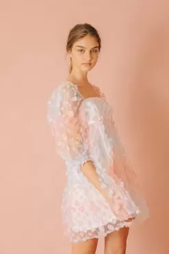 She's Like Spring Tulle Babydoll Dress - Rainbow -Fashion Store 16890836 75dd7b5c 1318 4d7c 9066 d76122768301