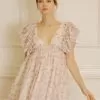 Layla Floral Ruffle Babydoll Dress