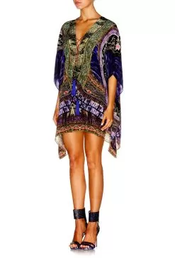 SHORT LACE UP KAFTAN THREADS THAT BIND US -Fashion Store 202 1