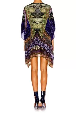 SHORT LACE UP KAFTAN THREADS THAT BIND US -Fashion Store 203 1