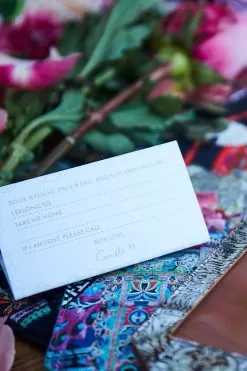 LUGGAGE TAG BELLS AT DUSK -Fashion Store 21 11557 4