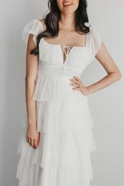 Love Is All We Need Tiered Mesh Maxi Dress -Fashion Store 40E9D442 96CC 4F03 89EF 19B396144BC3