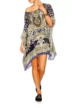 SHORT ROUND NECK KAFTAN A LITTLE PAST TWILIGHT -Fashion Store 563733 camilla 0812 1701 308 a3fffed0 f046 46c6 8116 ee4884afbd88