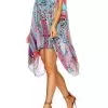 SPLIT SHOULDER SHORT KAFTAN FESTIVAL FRIENDS -Fashion Store 563733 camilla 0812 1701 618