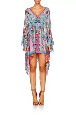 SPLIT SHOULDER SHORT KAFTAN FESTIVAL FRIENDS -Fashion Store 563733 camilla 0812 1701 619