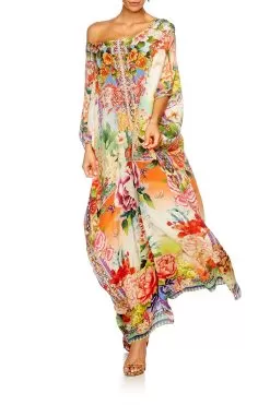 ROUND NECK KAFTAN FLOWER HOUR -Fashion Store 563733 camilla 0912 1701 035 9b746a3b 6974 4a85 b6c5 4af51b3f881c