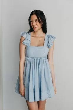 Jessy Tencel Babydoll Dress -Fashion Store 5E88A798 F571 41D5 8B1B 1AE51B2B1ED5