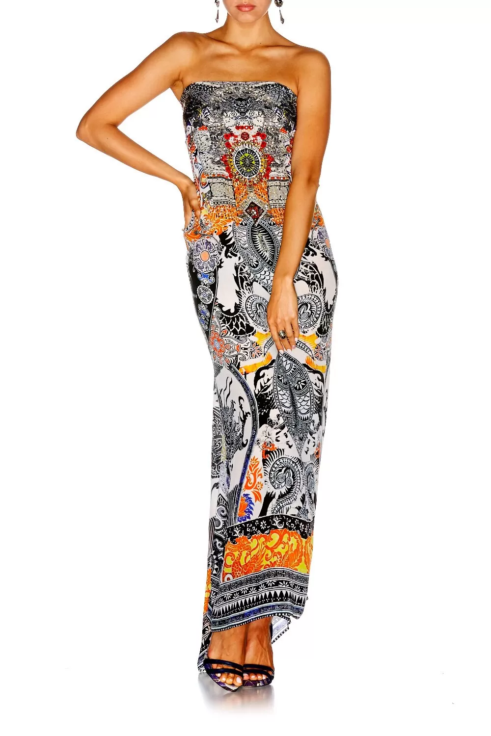 ROUND NECK KAFTAN HEART OF HONG 7 ROUND NECK KAFTAN HEART OF HONG - Image 5