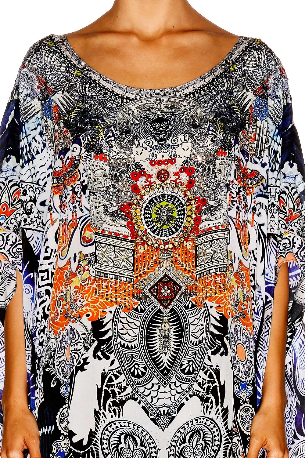 ROUND NECK KAFTAN HEART OF HONG 12 ROUND NECK KAFTAN HEART OF HONG - Image 10