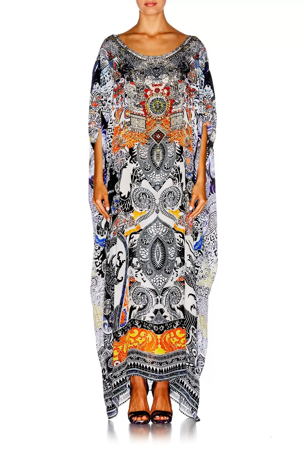 ROUND NECK KAFTAN HEART OF HONG 4 ROUND NECK KAFTAN HEART OF HONG - Image 2