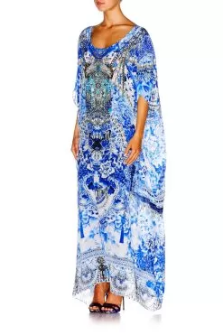 ROUND NECK KAFTAN POETS SANCTUARY 23 ROUND NECK KAFTAN POETS SANCTUARY -Fashion Store 769