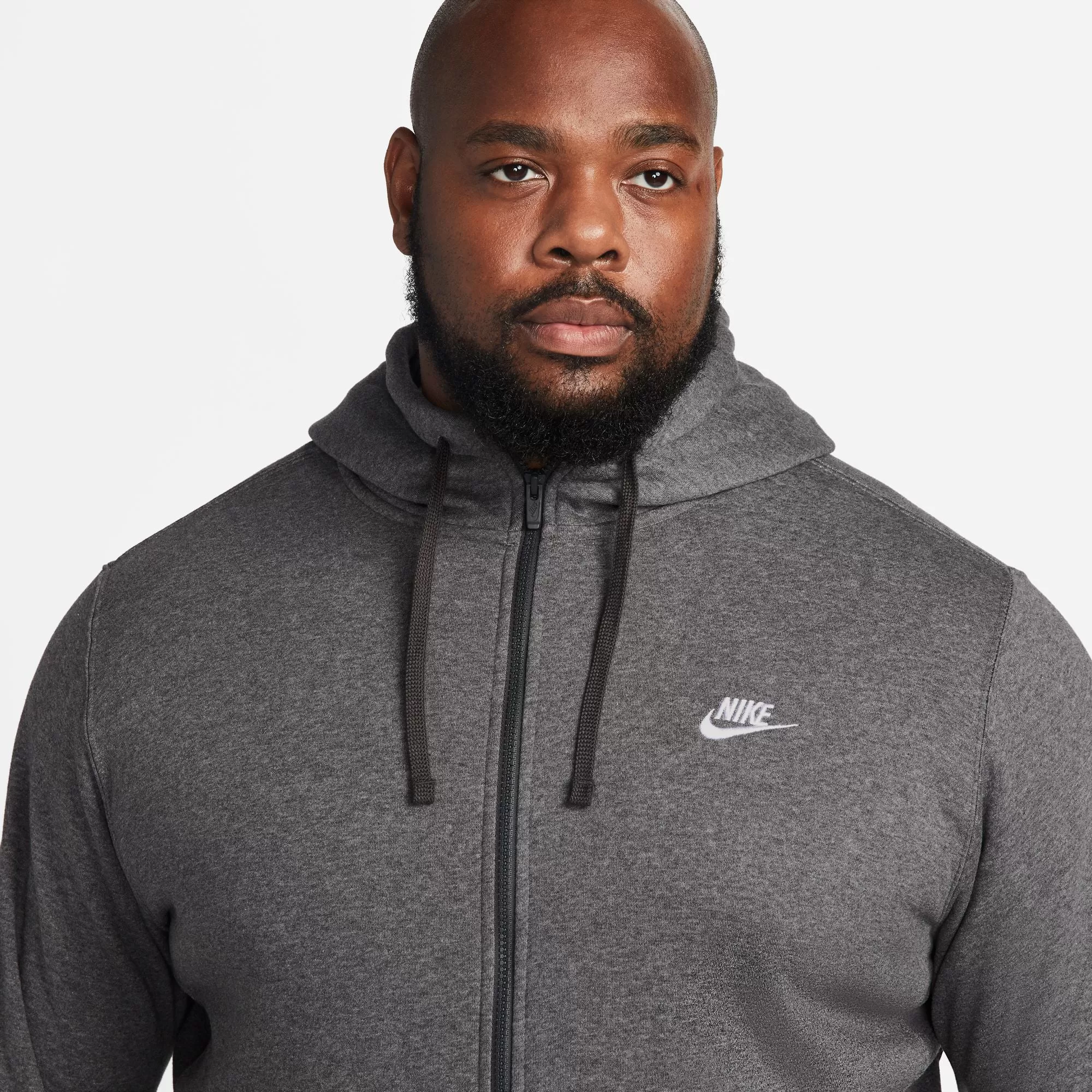 Nike Club Fleece FZ Hoody - Mens 7 Nike Club Fleece FZ Hoody - Mens - Image 5