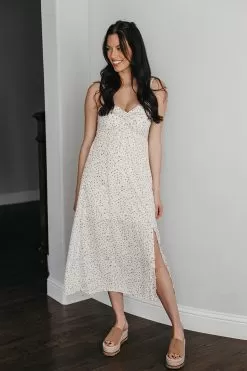 Claire Twist Front Slit Midi Dress 11 Claire Twist Front Slit Midi Dress -Fashion Store C9C55FAE 5137 4EC6 BB54 03D07DB8D441