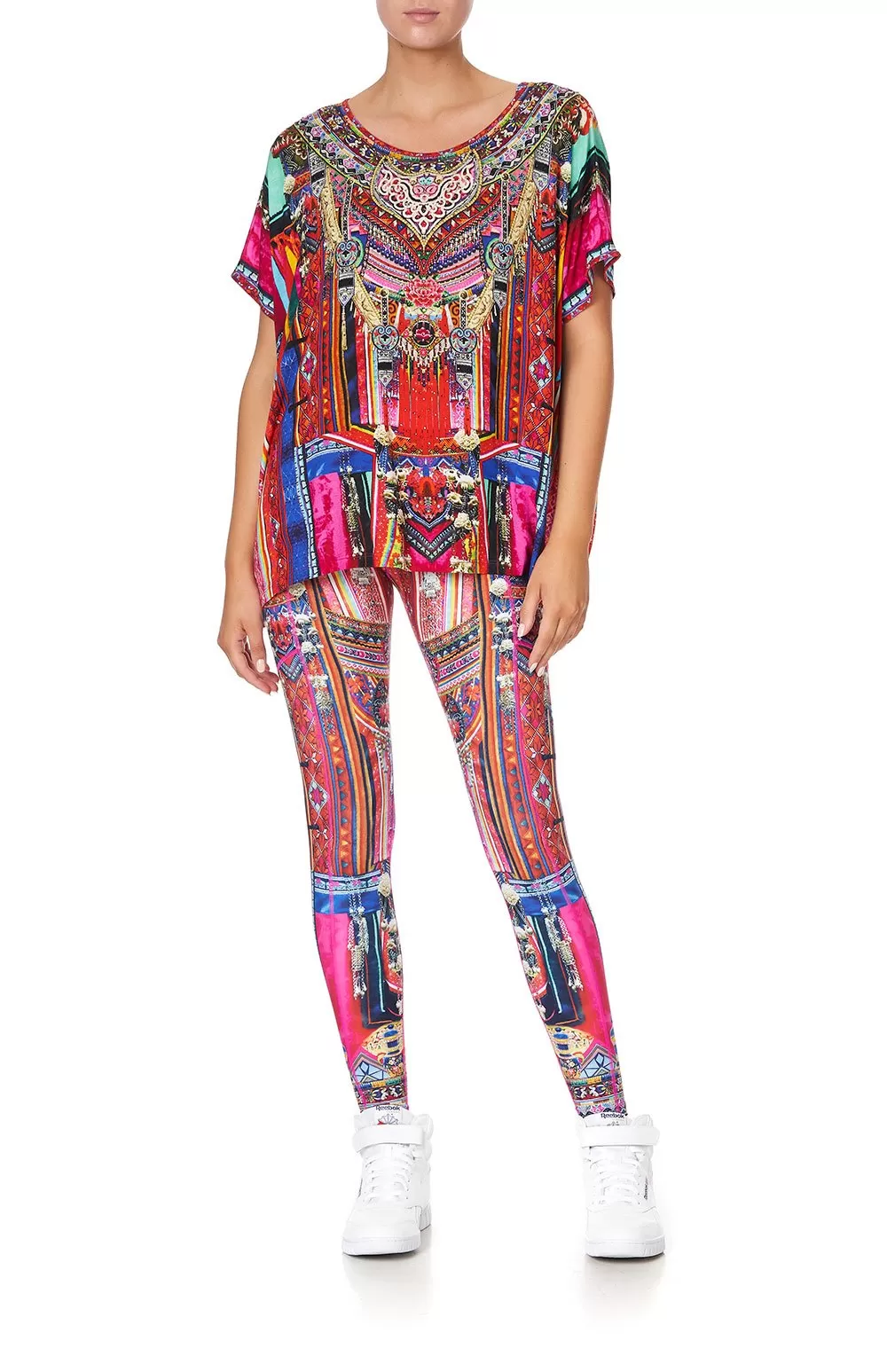 LOOSE FIT ROUND NECK TEE KALEIDOSCOPE KEEPSAKE 3 LOOSE FIT ROUND NECK TEE KALEIDOSCOPE KEEPSAKE