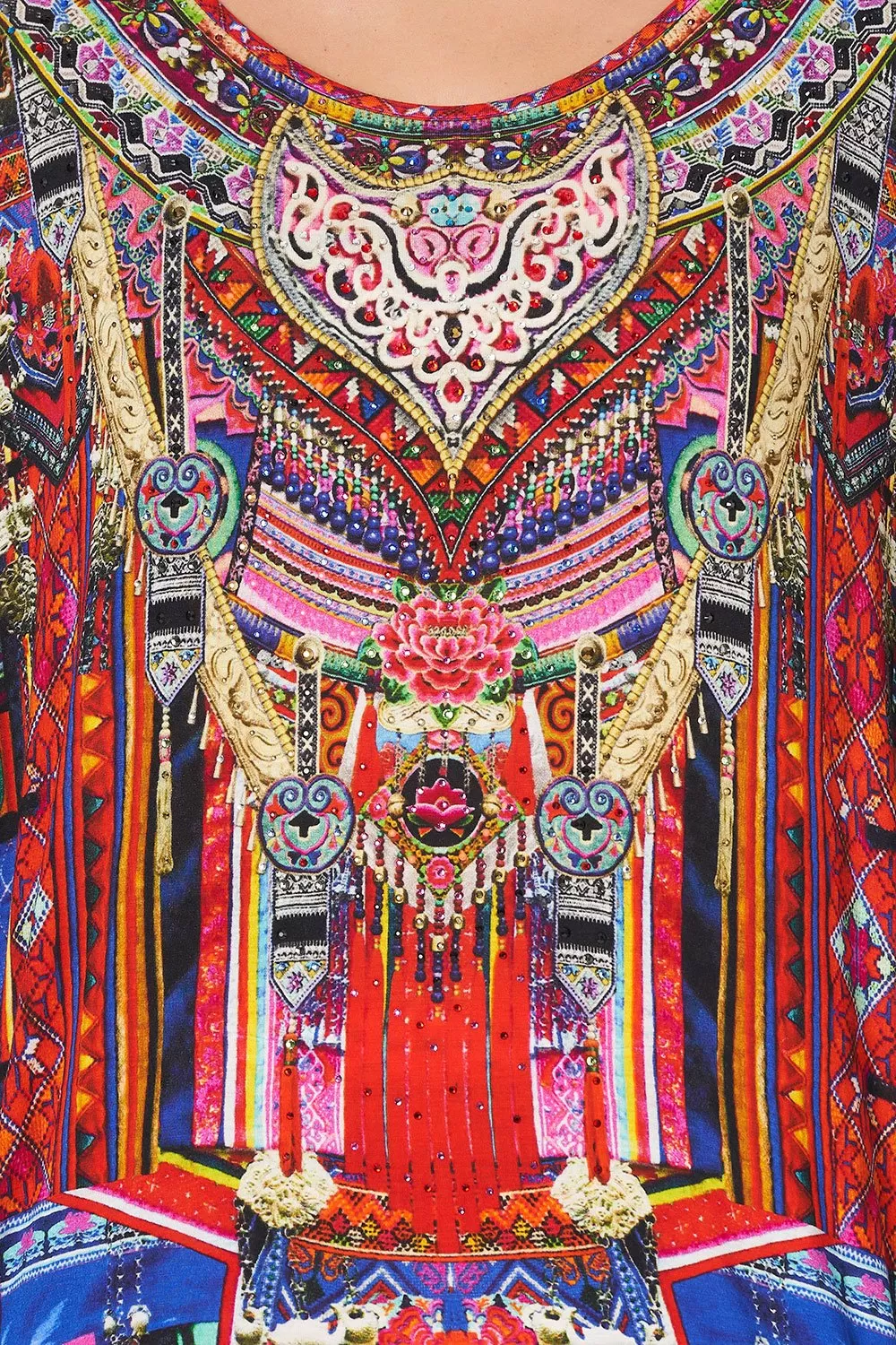 LOOSE FIT ROUND NECK TEE KALEIDOSCOPE KEEPSAKE 8 LOOSE FIT ROUND NECK TEE KALEIDOSCOPE KEEPSAKE - Image 6