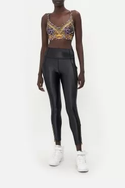 ACTIVE LEGGING WITH FRONT HEM ZIP SHES GOT GRACE