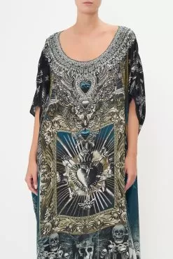 ROUND NECK KAFTAN ANIMAL ANARCHY -Fashion Store CAMILLA 00016080 ROUND NECK KAFTAN ANIMAL ANARCHY 4