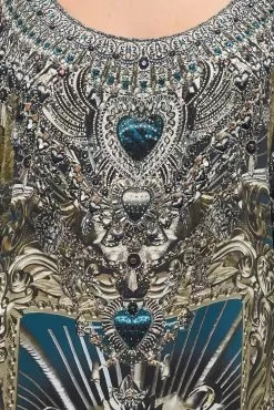 ROUND NECK KAFTAN ANIMAL ANARCHY -Fashion Store CAMILLA 00016080 ROUND NECK KAFTAN ANIMAL ANARCHY 5