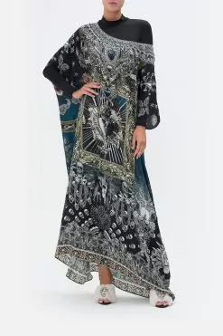 ROUND NECK KAFTAN ANIMAL ANARCHY -Fashion Store CAMILLA 00016080 ROUND NECK KAFTAN ANIMAL ANARCHY MODEST 1