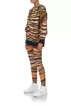 HOODIE WITH FRONT OPENING FELINE FINE -Fashion Store CAMILLA 00016643 HOODIE WITH FRONT OPENING FELINE FINE 2