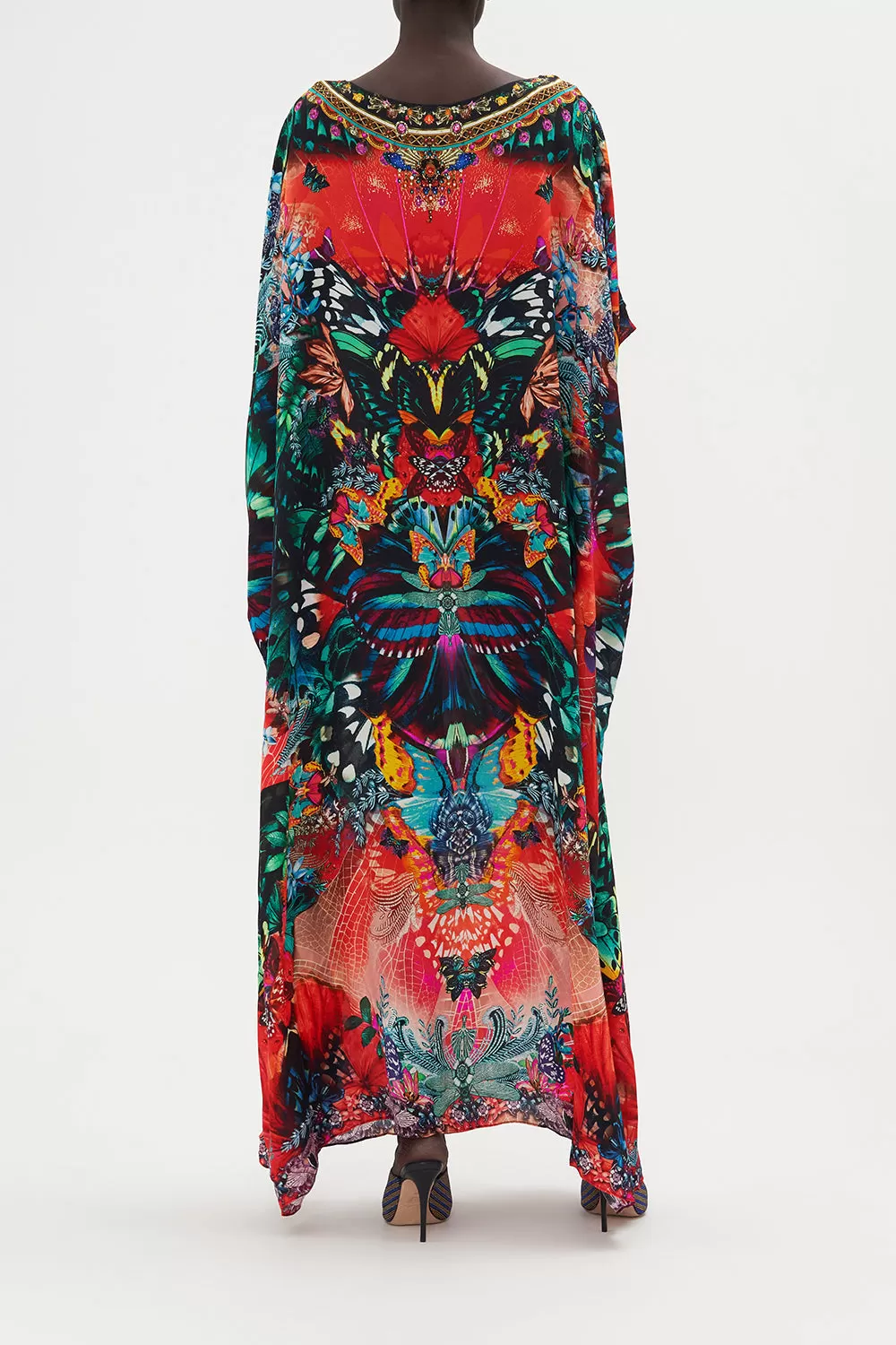 ROUND NECK KAFTAN IN A FLUTTER 4 ROUND NECK KAFTAN IN A FLUTTER - Image 2