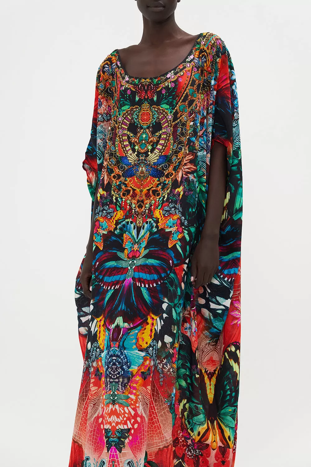 ROUND NECK KAFTAN IN A FLUTTER 7 ROUND NECK KAFTAN IN A FLUTTER - Image 5