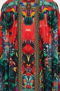 LAYER WITH CB PANEL IN A FLUTTER -Fashion Store CAMILLA 00017526 LAYER WITH CB PANEL IN A FLUTTER 5