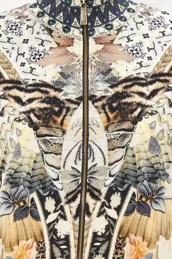 ZIP FRONT SWEAT JACKET MOTO MAIKO -Fashion Store CAMILLA 00018109 ZIP FRONT SWEAT JACKET MOTO MAIKO 5