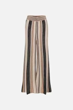 FIT AND FLARE KNIT PANTS FOR THE LOVE OF LEO -Fashion Store CAMILLA 00018227 FIT AND FLARE KNIT PANTS FOR THE LOVE OF LEO GHOST 6bc663dc 4a4b 4a21 a1f5 c6c4c7ea9ba8