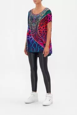 LOOSE FIT TEE UNDER THE NEON SUN -Fashion Store CAMILLA 00019880 LOOSE FIT TEE UNDER THE NEON SUN 2