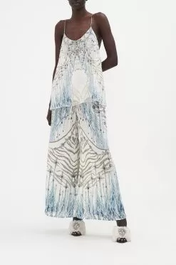 T BACK SHOESTRING TOP MOON AND BACK