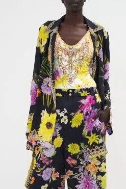 SPLIT CUFF SOFT JACKET PEACE BE WITH YOU -Fashion Store CAMILLA 00020452 SPLIT CUFF LAYER PEACE BE WITH YOU 4