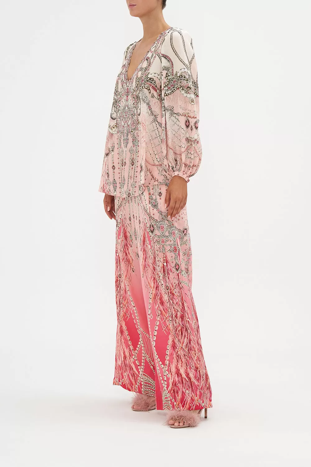 V NECK BLOUSON SLEEVE BLOUSE STARSHIP SISTAS 6 V NECK BLOUSON SLEEVE BLOUSE STARSHIP SISTAS - Image 4