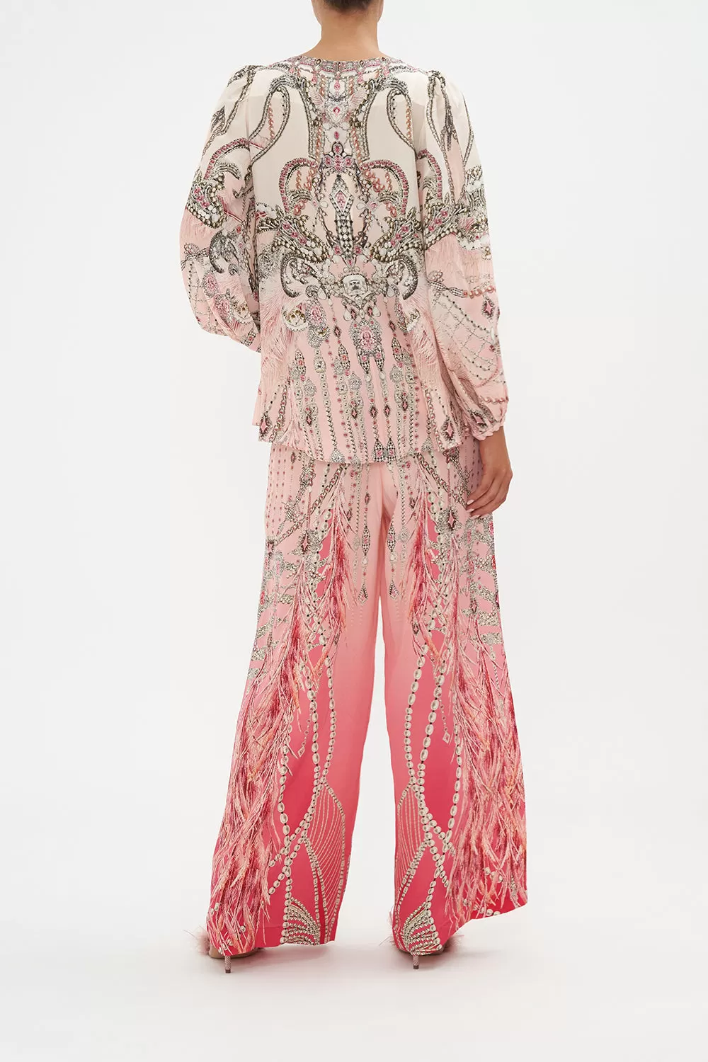 V NECK BLOUSON SLEEVE BLOUSE STARSHIP SISTAS 4 V NECK BLOUSON SLEEVE BLOUSE STARSHIP SISTAS - Image 2