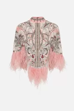 BEADED GILET STARSHIP SISTAS -Fashion Store CAMILLA 00020590 BEADED GILET STARSHIP SISTAS GHOST 1