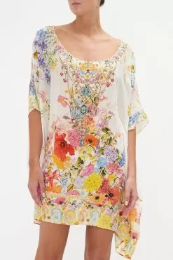 SHORT ROUND NECK KAFTAN SUNLIGHT SYMPHONY 12 SHORT ROUND NECK KAFTAN SUNLIGHT SYMPHONY -Fashion Store CAMILLA 00020641 SHORT ROUND NECK KAFTAN SUNLIGHT SYMPHONY 4