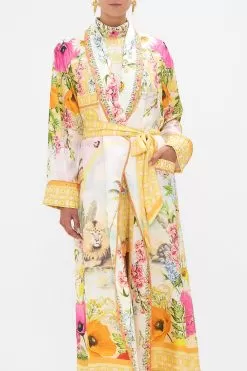 LONG ROBE WITH TIE SUNLIGHT SYMPHONY -Fashion Store CAMILLA 00020658 LONG ROBE WITH TIE DELIRIUM DAYS 4