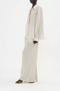 CURVED COLLAR BLOUSE SUNLIGHT SYMPHONY -Fashion Store CAMILLA 00020706 CURVED COLLAR BLOUSE SUNLIGHT SYMPHONY 2