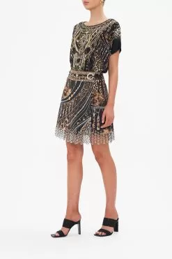 EYELET WRAP SKIRT CHAOS IN THE COSMOS -Fashion Store CAMILLA 00020771 CHAOSINTHECOSMOS EYELETWRAPSKIRT 2