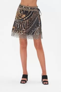 EYELET WRAP SKIRT CHAOS IN THE COSMOS -Fashion Store CAMILLA 00020771 CHAOSINTHECOSMOS EYELETWRAPSKIRT 4